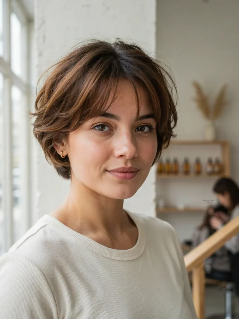 Airy Rounded Pixie