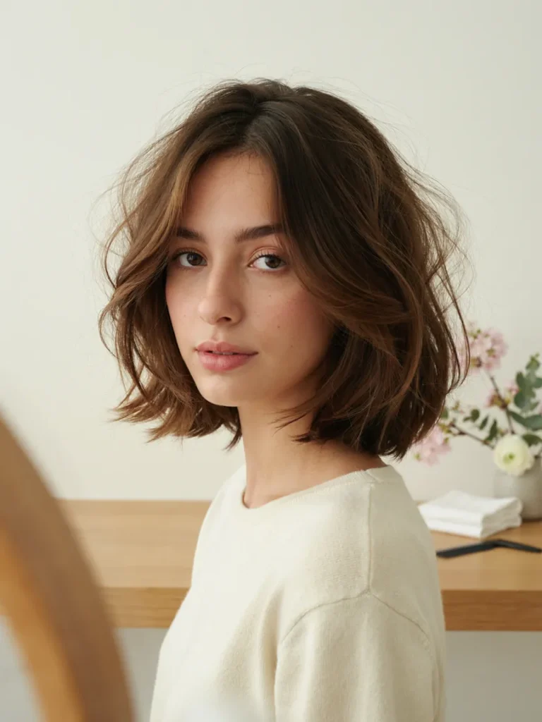 Airy Textured Bob