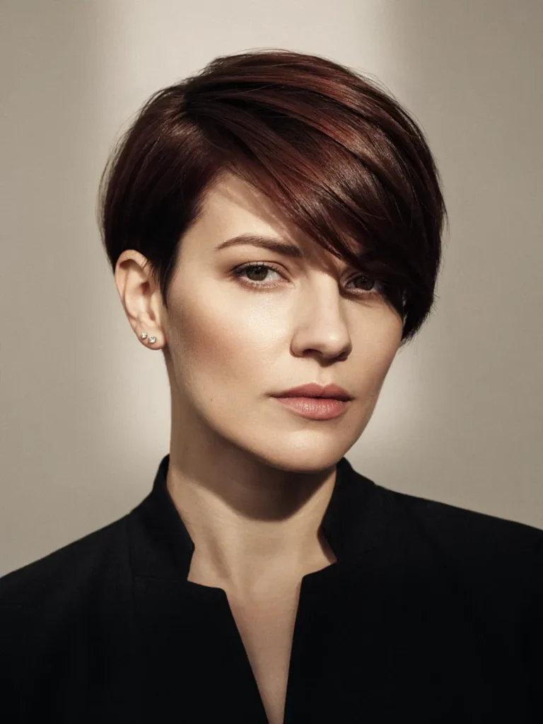 Asymmetrical Pixie Cut 1