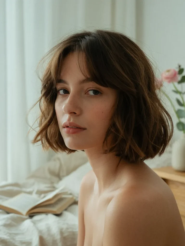 Bedhead Brunette Bob