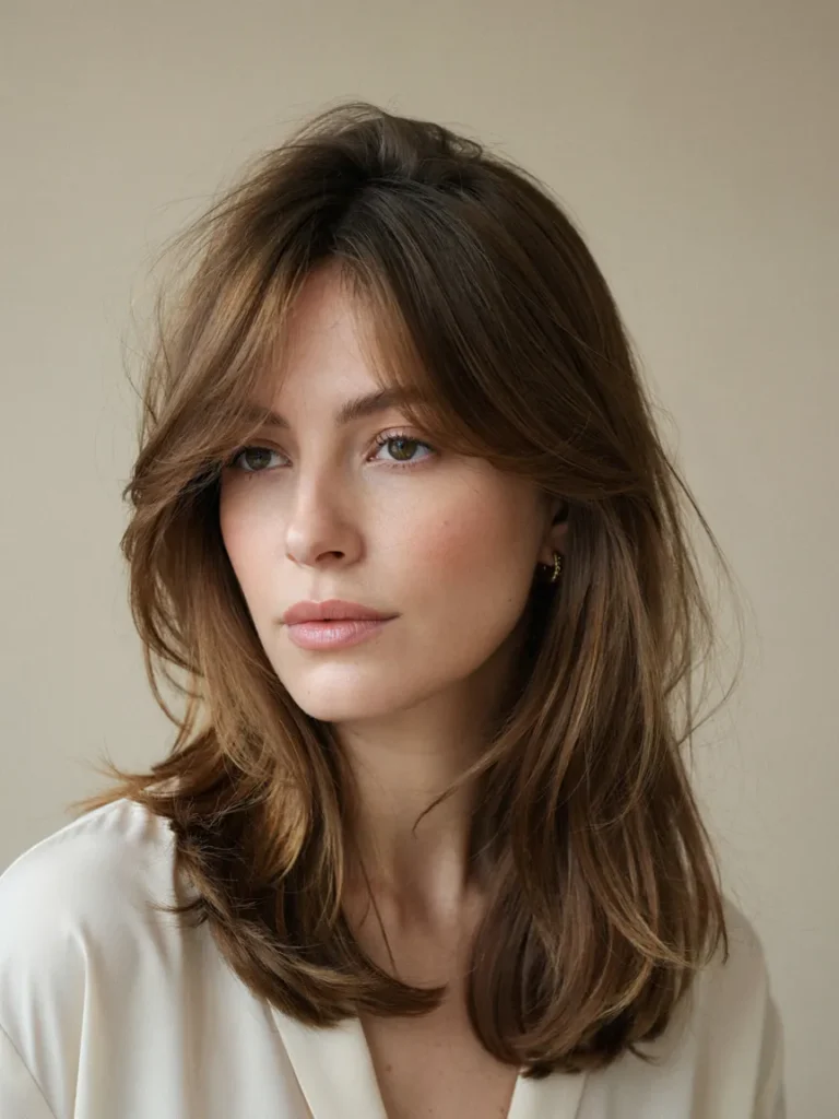 25 Haircuts for Fat Faces That Slim and Define Jawlines 19 Butterfly Haircut