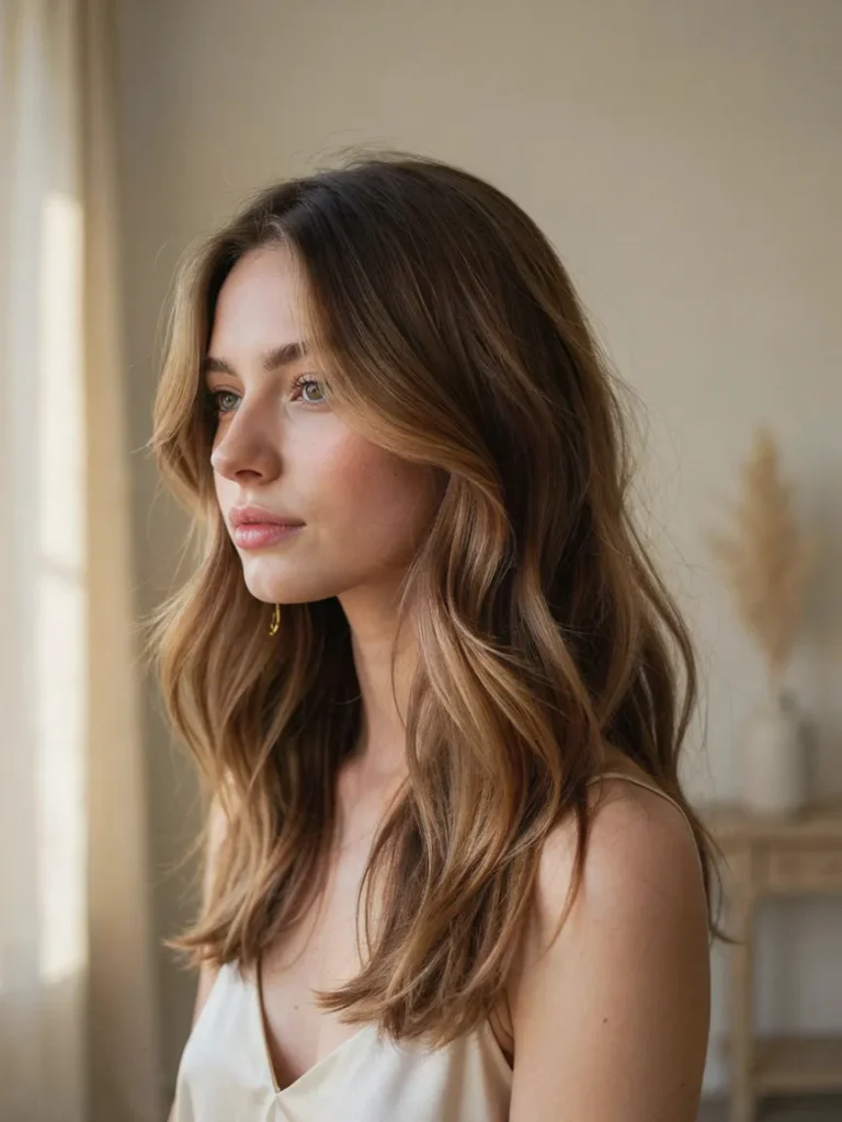 Caramel Highlighted Lob