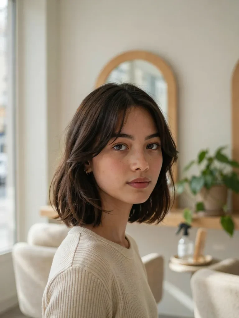 24 Bob Haircuts So Timeless You'll Never Outgrow Them 24 Chin Length Bob With Bangs