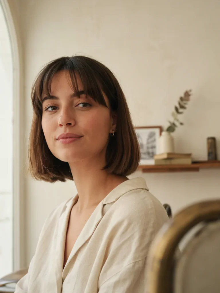 Chin Length French Bob