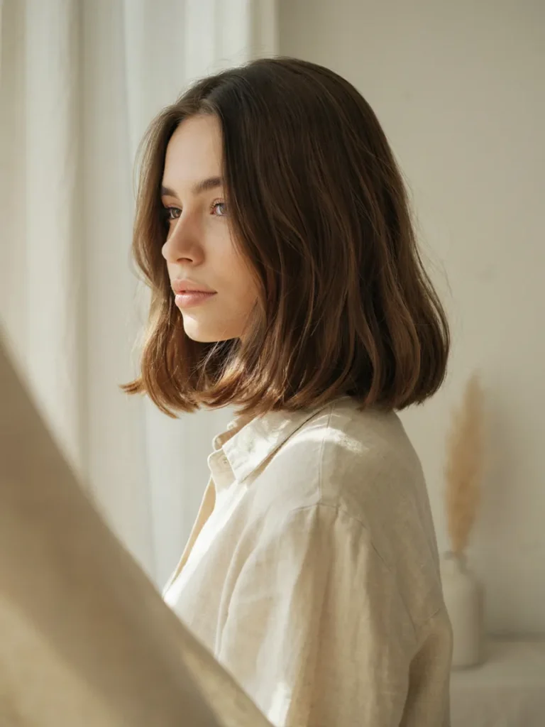 Chin Length Italian Bob