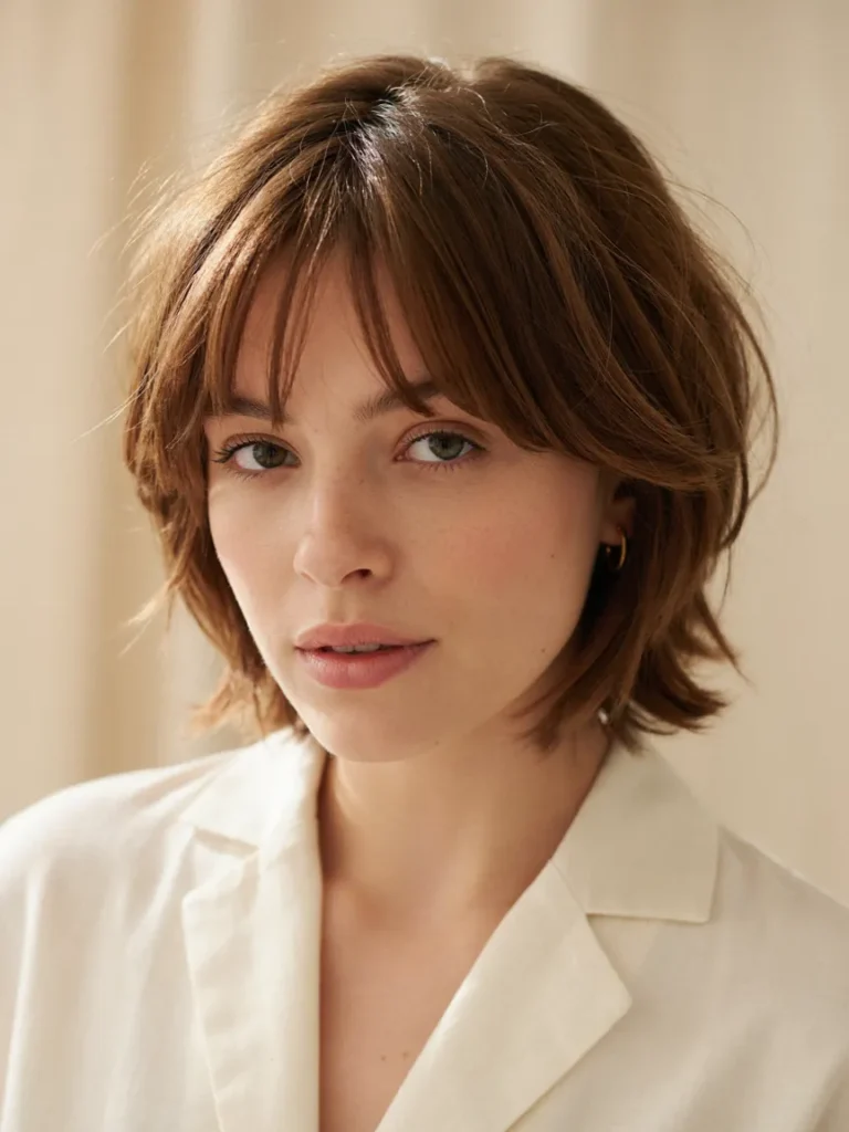 23 Short Spring Haircuts You'll Want Before April Ends 14 Choppy Pixie Bob