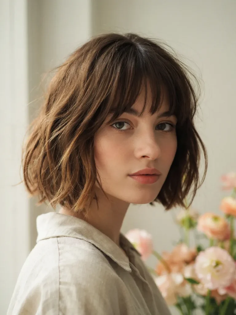 Choppy Textured Bob