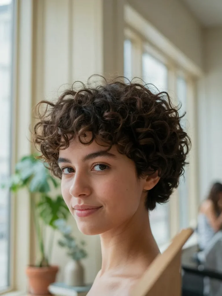 Curly Rounded Pixie Bob