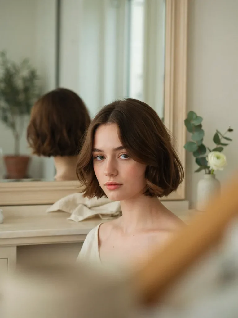 Curved Choppy Bob