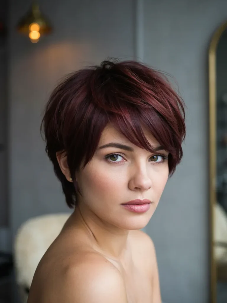 Deep Burgundy Pixie Bob