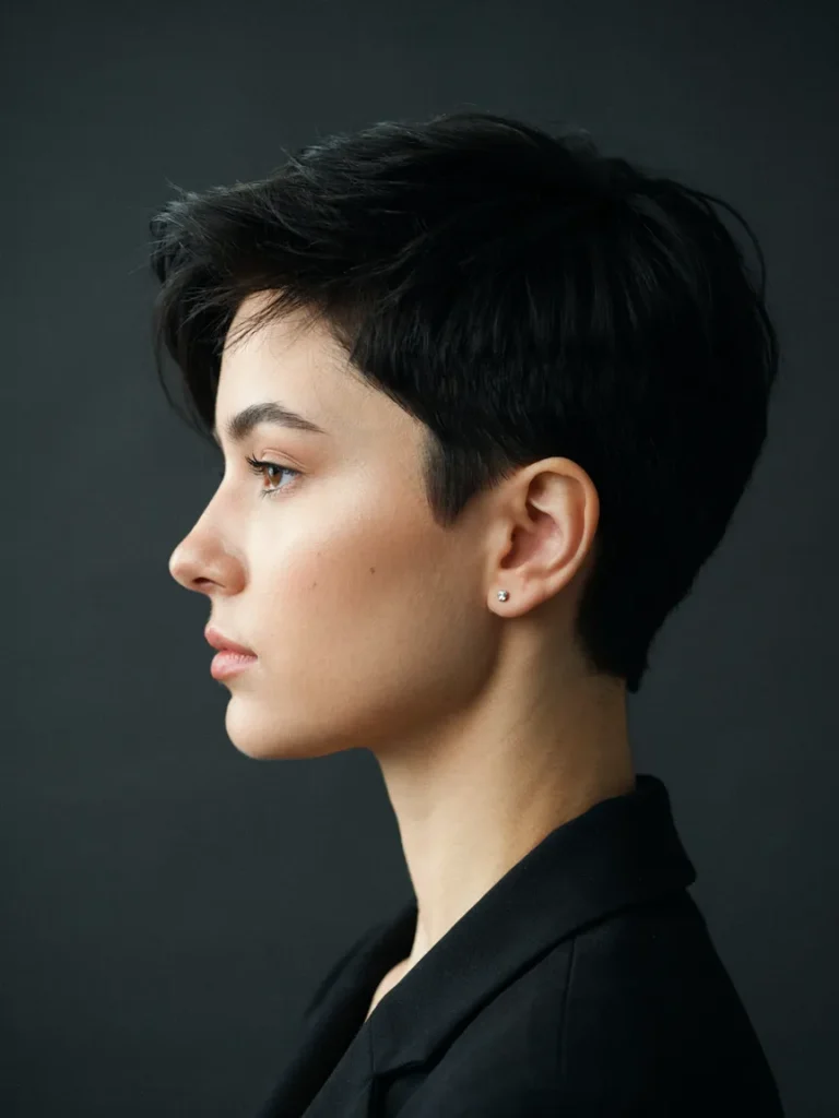 Edgy Cropped Pixie