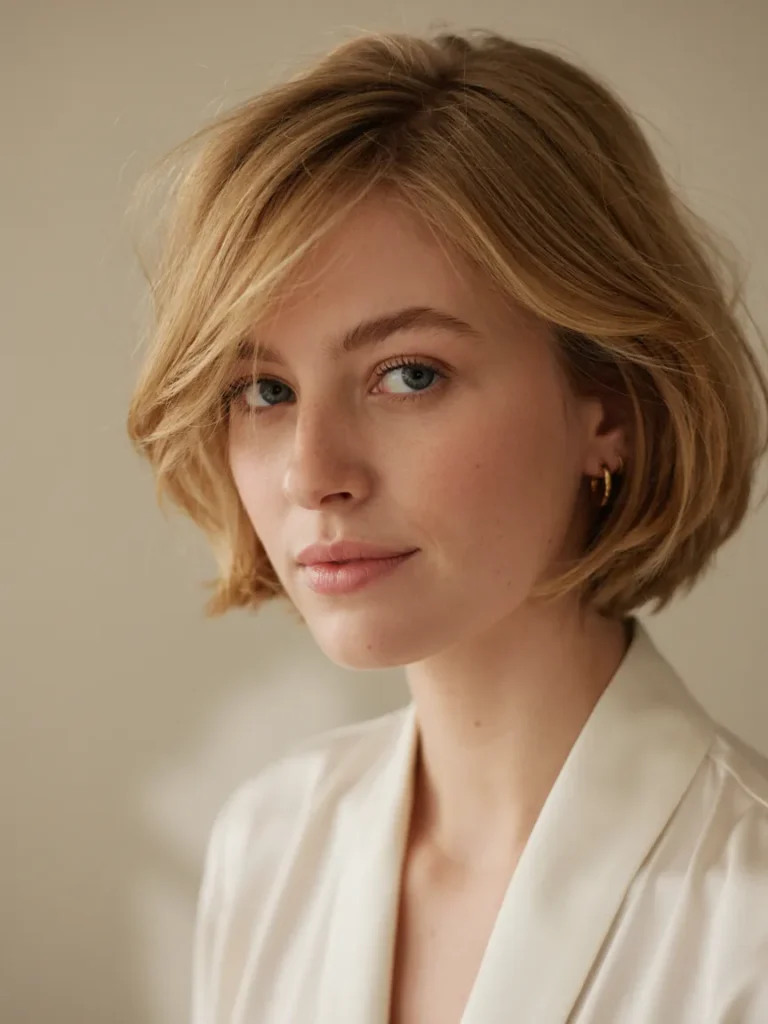 23 Short Spring Haircuts You'll Want Before April Ends 8 Feathered Crop Cut