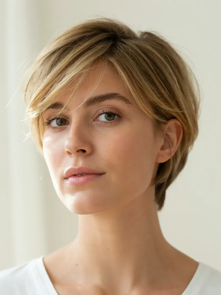 23 Short Spring Haircuts You'll Want Before April Ends 3 Layered Pixie Cut