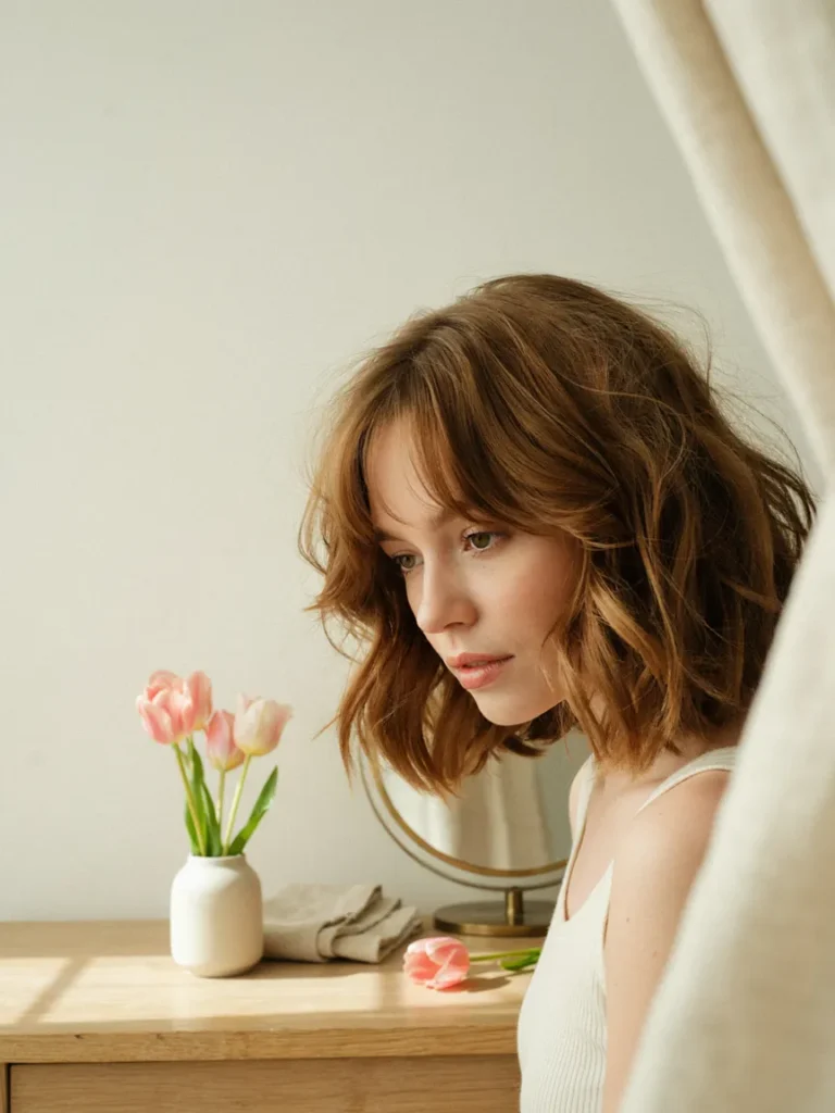 Messy Bob With Volume