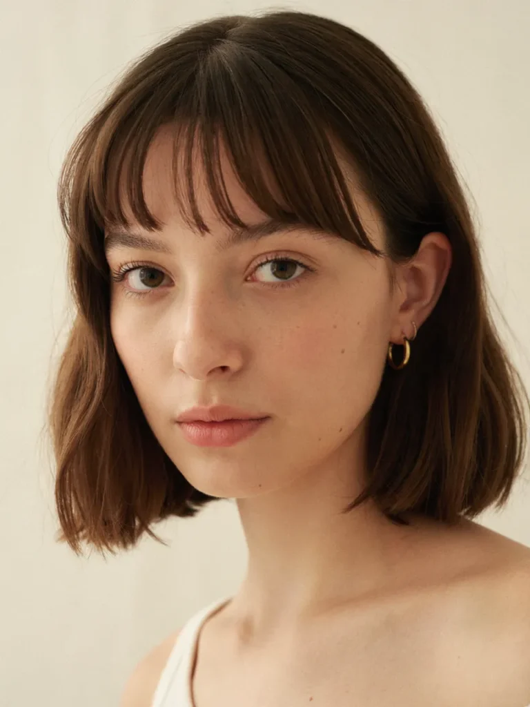 Micro Bangs Bob