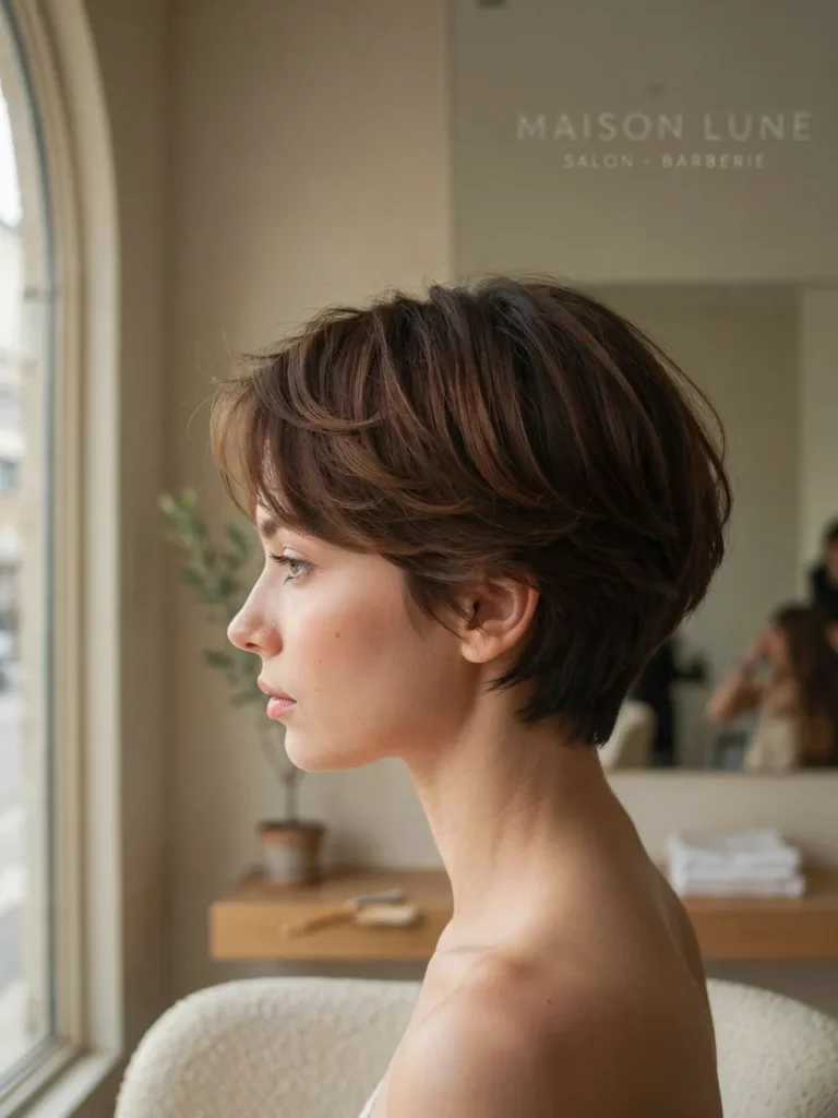 Modern Rounded Pixie