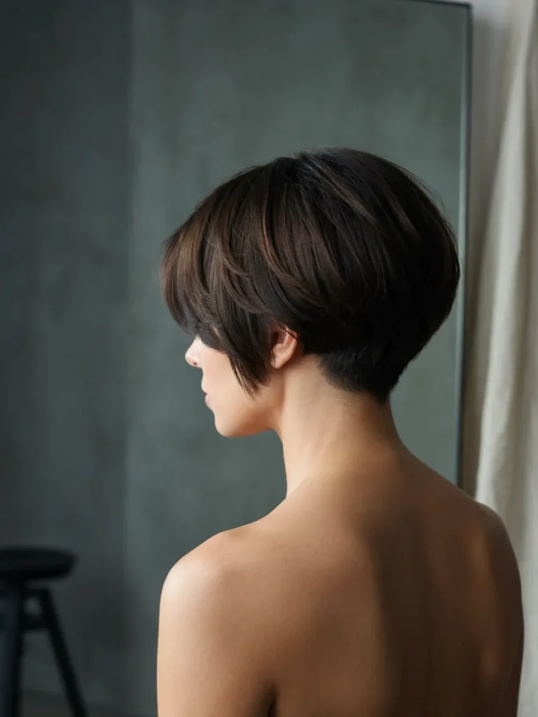 Modern Undercut Pixie Bob