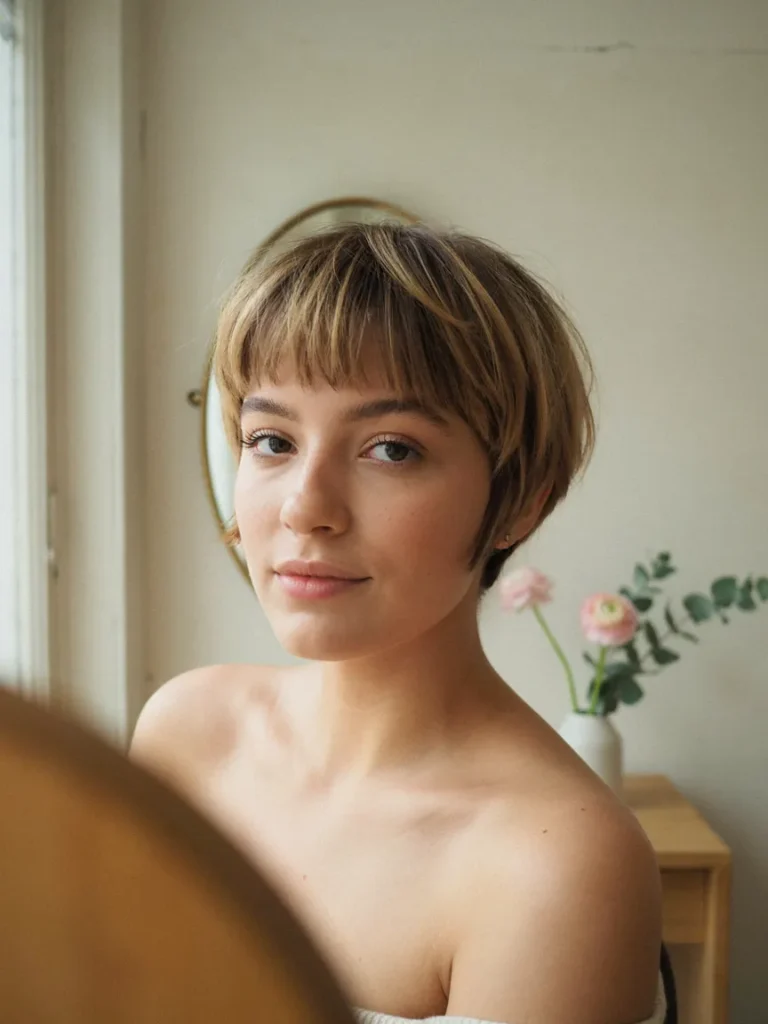 Piecey Fringe Pixie Bob