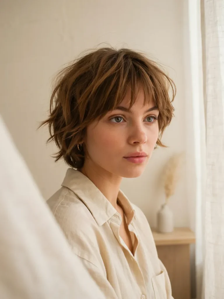 Shaggy Pixie Cut