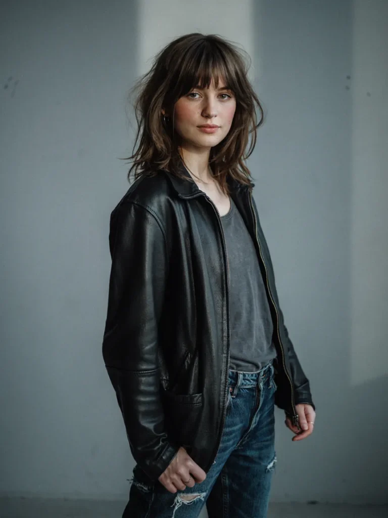 Shoulder Length Grunge Shag