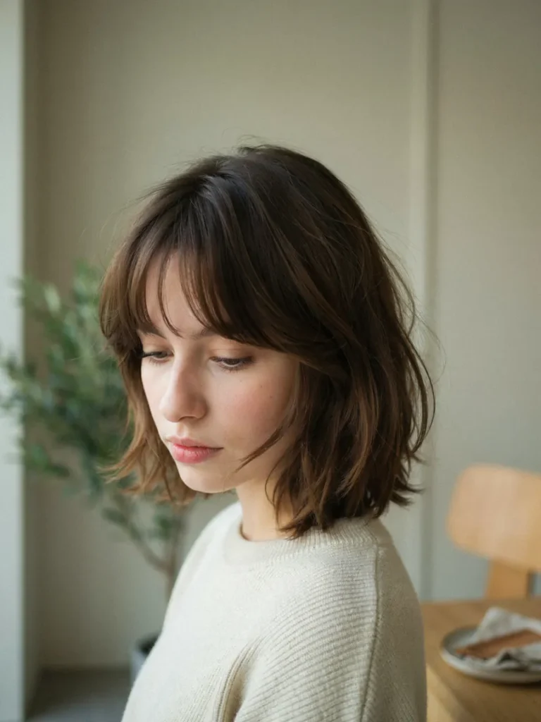 24 Haircuts for Thin Fine Hair That Fake Real Volume 25 Shoulder Length Shag Cut