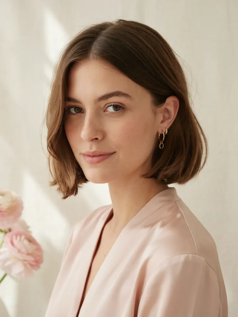 23 Short Spring Haircuts You'll Want Before April Ends 10 Side Parted Mini Bob