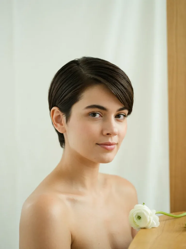 Side Swept Pixie