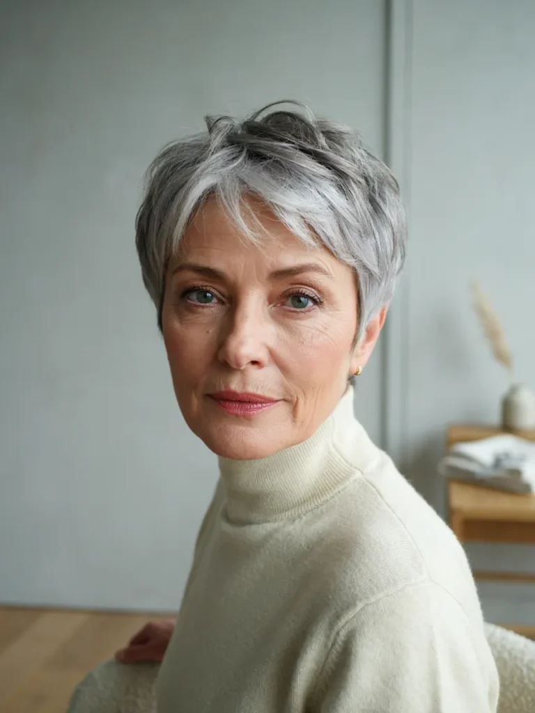 Silver Textured Crop