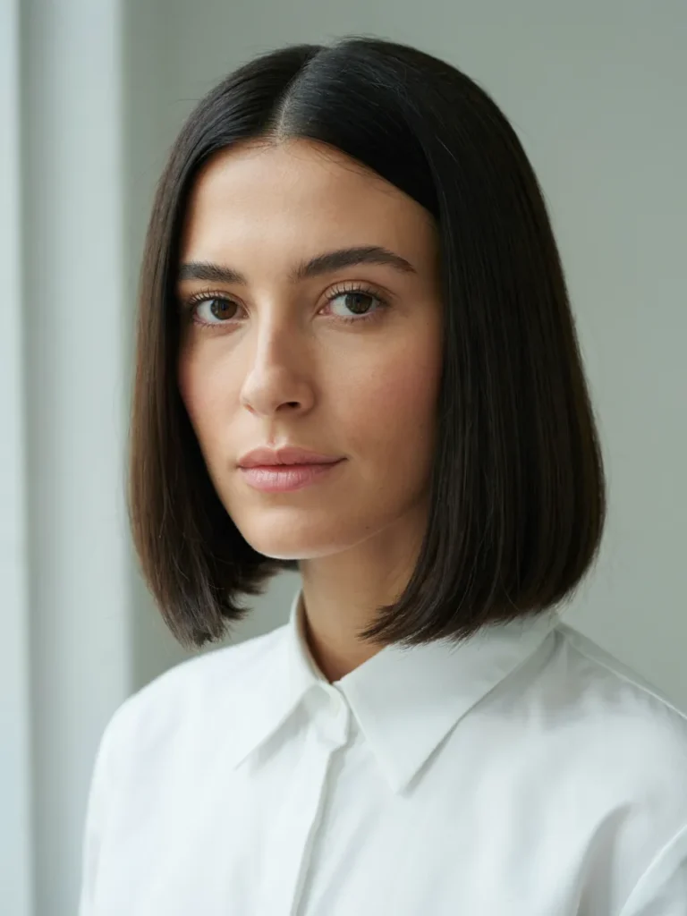 23 Short Spring Haircuts You'll Want Before April Ends 15 Sleek Ear Length Bob