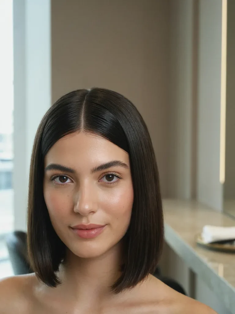 Sleek Glass Hair