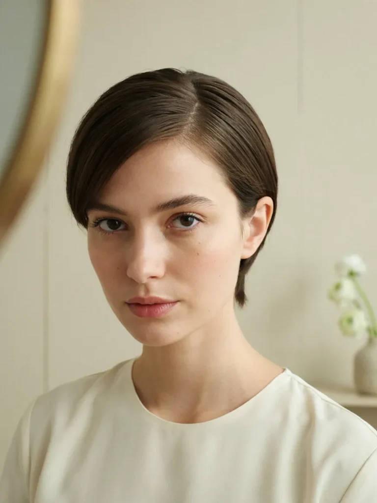 Sleek Tapered Pixie