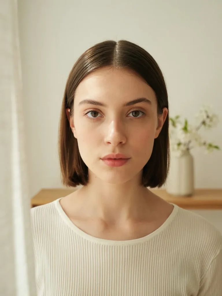 Soft Center Part Bob