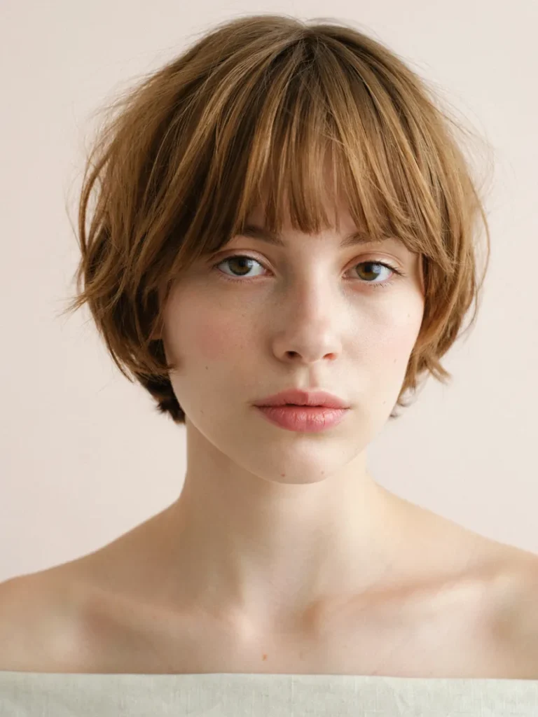 Soft Fringe Pixie
