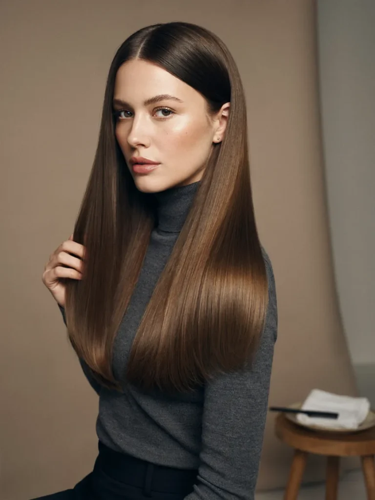 25 Mid Length Haircuts With Effortless Salon Polish 2 Soft Layered Lob 2