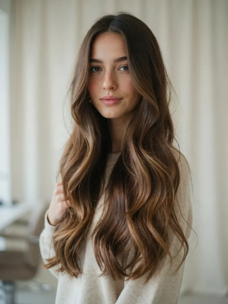 Flat Ends? 20 Bouncy Haircuts for Long Hair to Try Now 12 Soft S Wave Layers