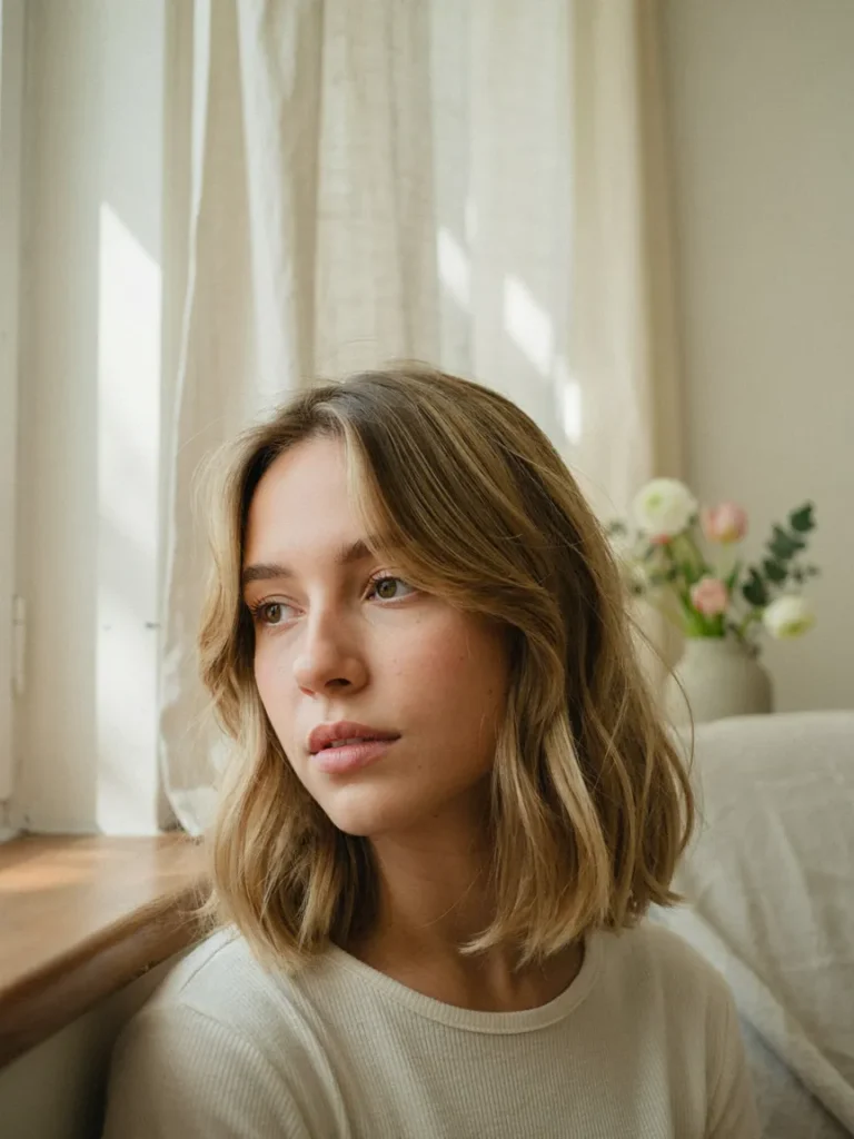 Soft Undone Bob