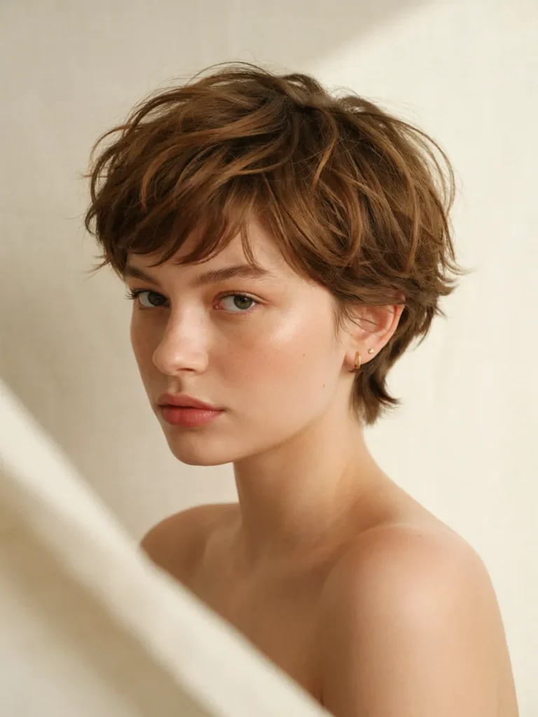 Textured Tousled Pixie