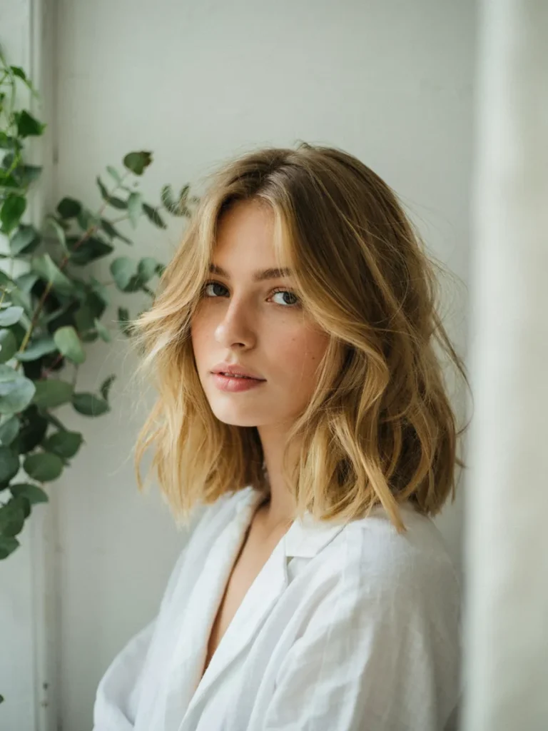 Tousled Beach Wave Bob