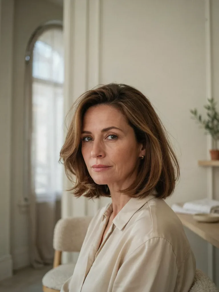 Voluminous Crown Bob