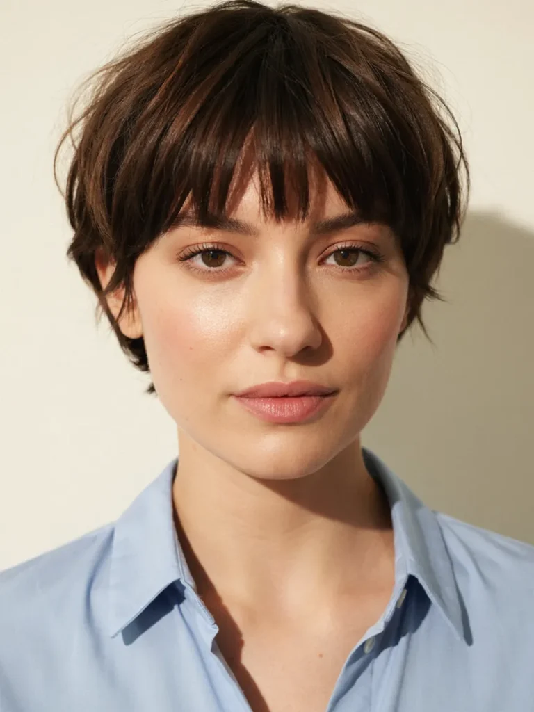 23 Short Spring Haircuts You'll Want Before April Ends 6 Wispy Bangs Pixie