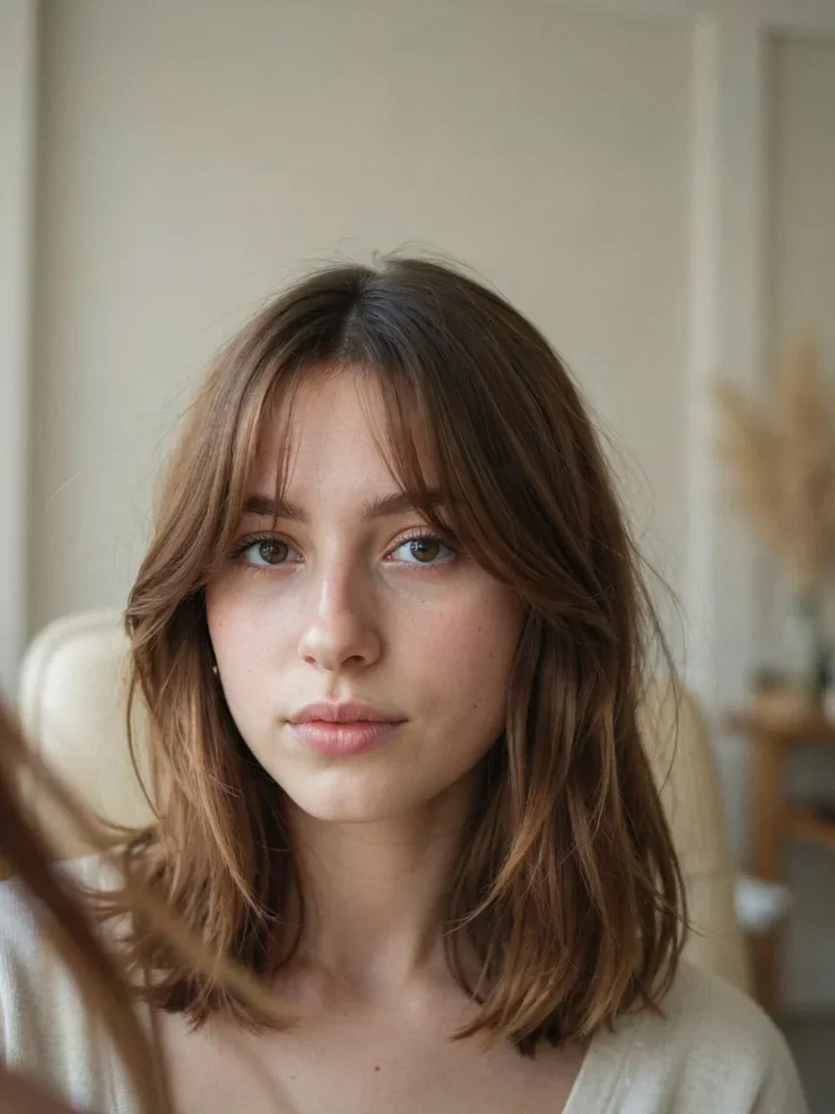 24 Haircuts for Thin Fine Hair That Fake Real Volume 8 Wispy Curtain Bangs 3
