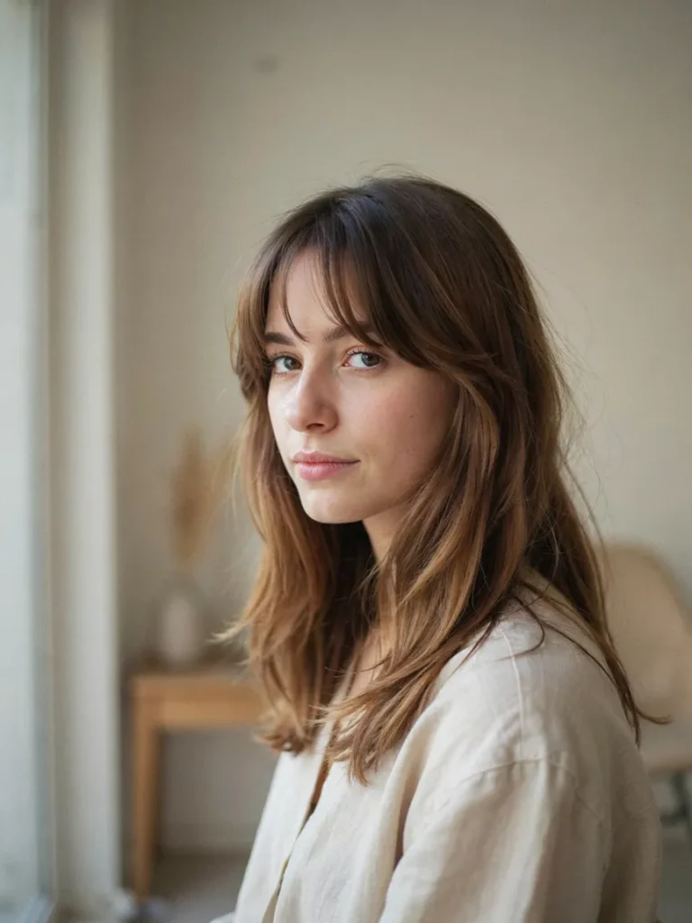 Wispy Curtain Bangs 4