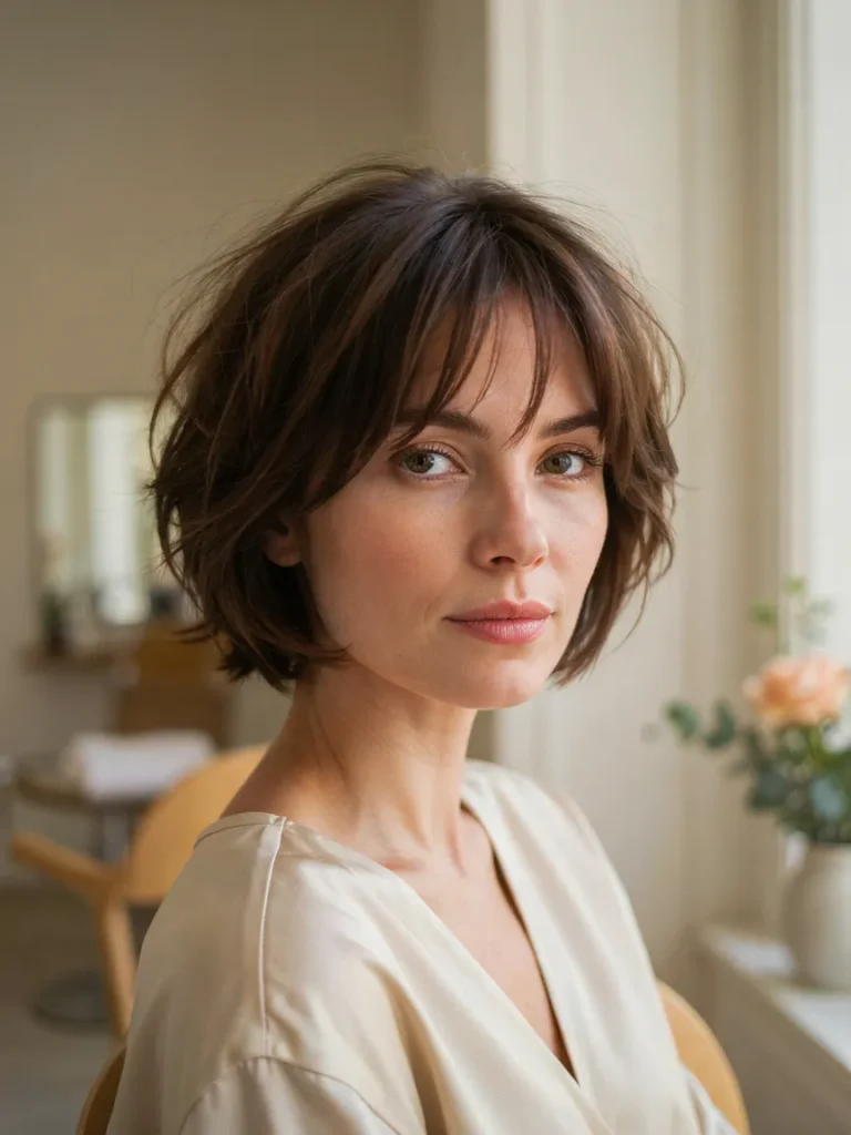 Wispy Fringe Pixie Bob