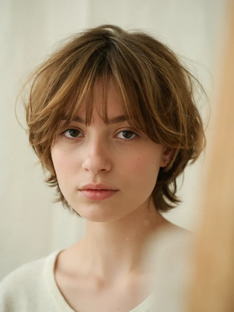 Wispy Layered Pixie