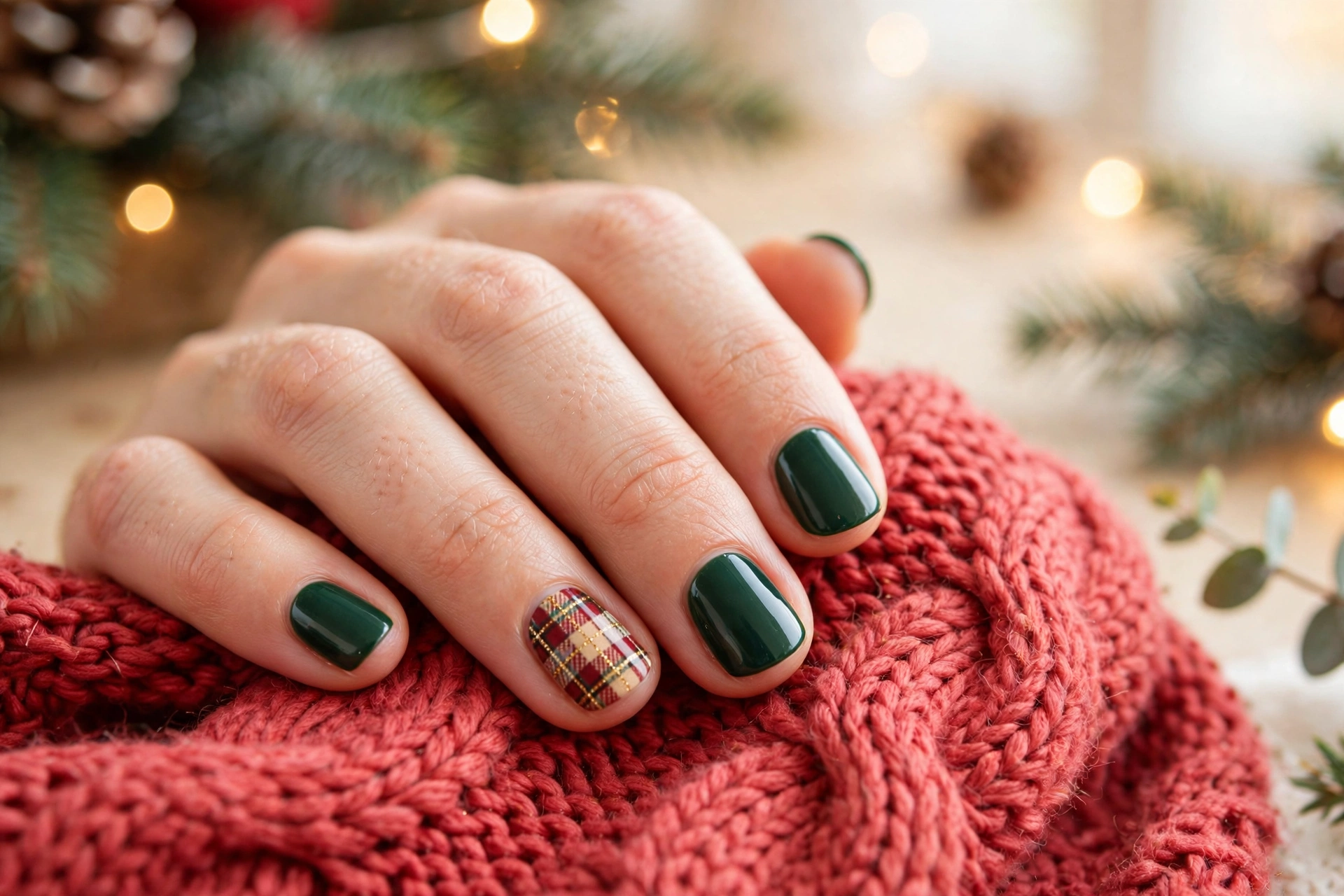 24 Elegant Short Christmas Nails That Look So Classy 3 idea02 4
