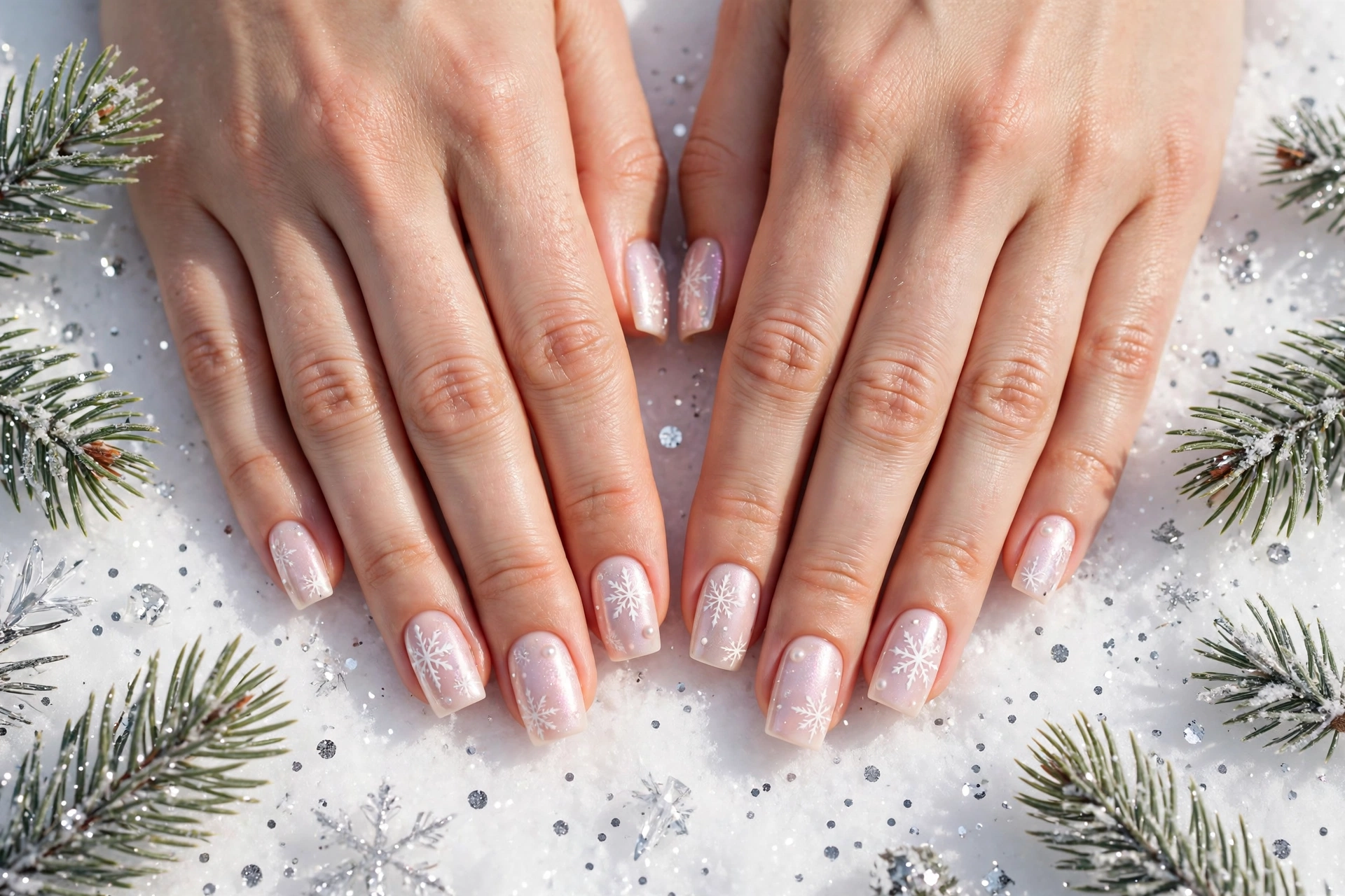 20 Magical Square Christmas Nails You'll Adore Daily 5 idea04 6
