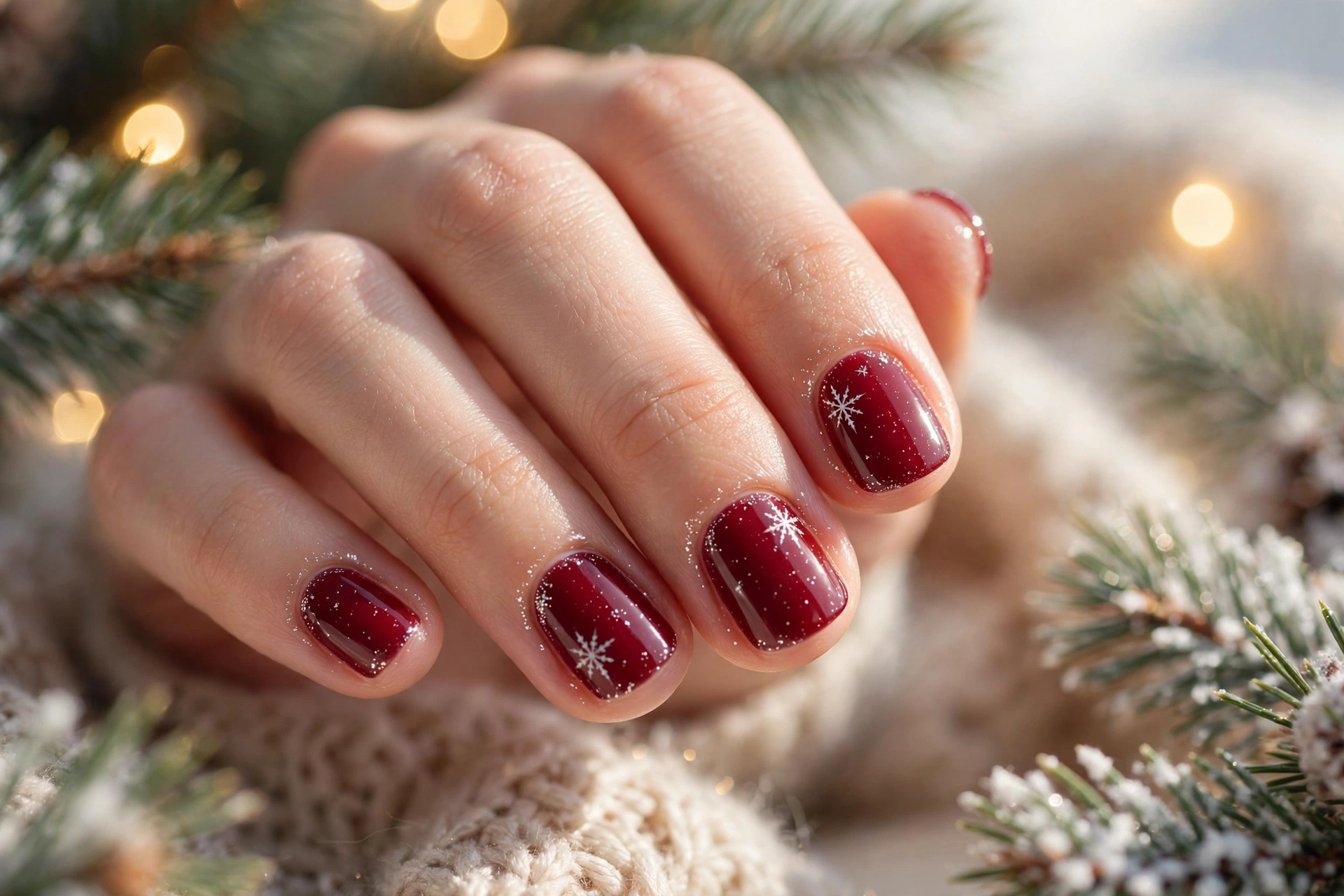 24 Elegant Short Christmas Nails That Look So Classy 6 idea05 4