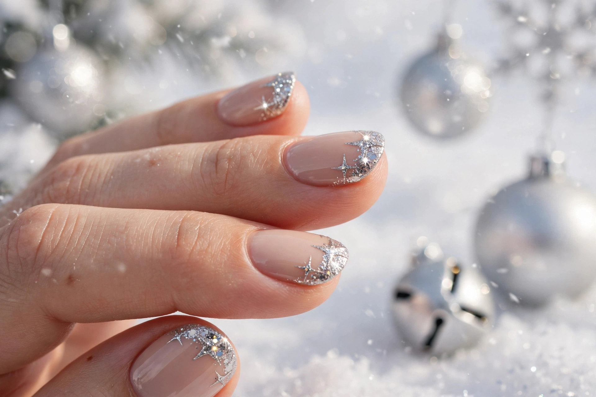 24 Elegant Short Christmas Nails That Look So Classy 8 idea07 4