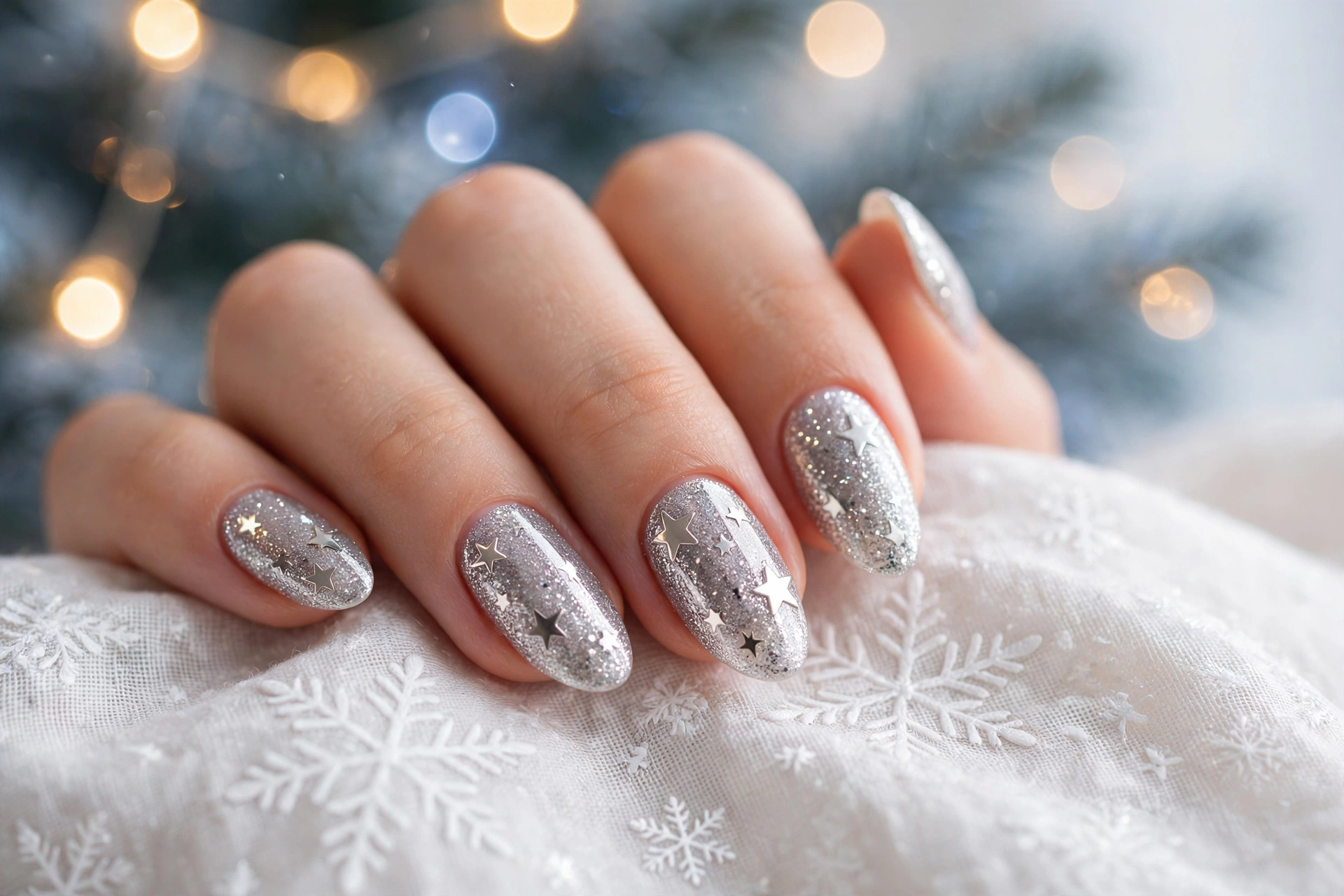 21 Festive Christmas Nails Acrylic for Party Season 10 idea09 7