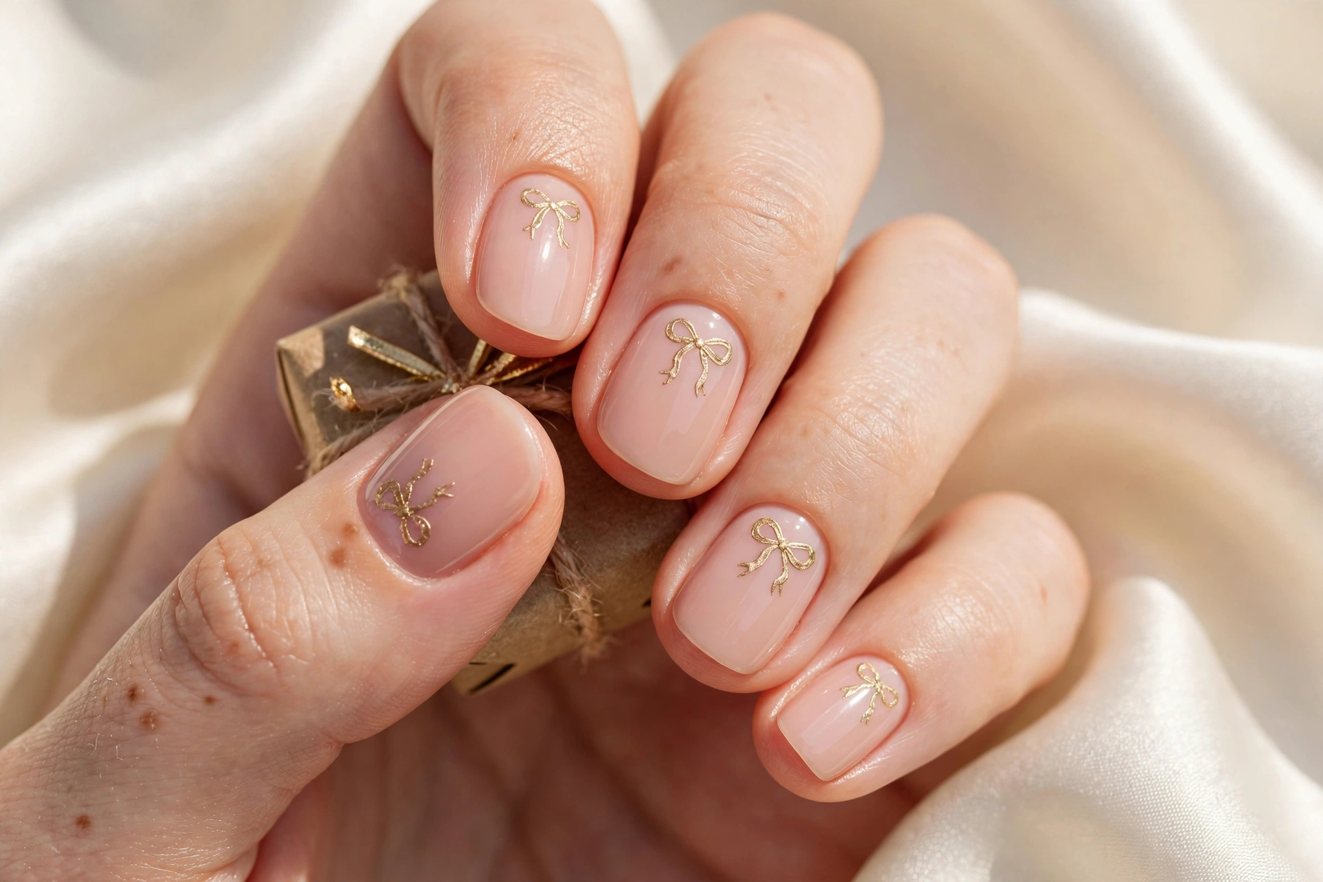24 Elegant Short Christmas Nails That Look So Classy 12 idea11 4